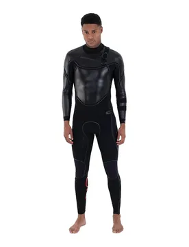 Combinaison En Néoprène à Manches Longues Avec Fermeture éclair Sur La Poitrine Kai Lenny Max 3/2 Mm Black LS