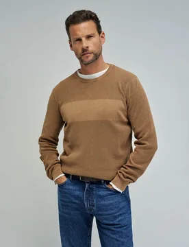 Sudadera de punto de hombre con textura - Salsa Jeans - FashionsVida