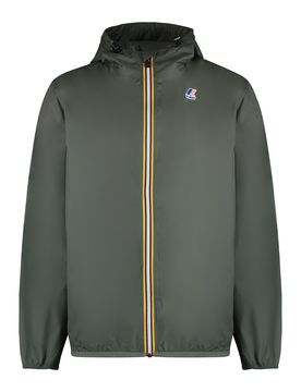 Hooded Nylon Jacket - Packable Design