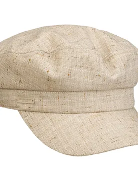 Summer Tweed Fisherman´s Cap by - beige - Size: One Size - Seeberger - FashionsVida
