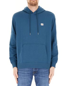 Felpa con cappuccio BLU CHIARO L