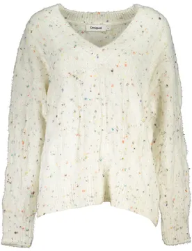 Damen PULLOVER Weiß 23WWJF84_BI1001