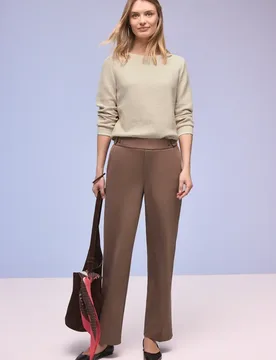 Strukturshirt mit Details female Beige - Street One - FashionsVida