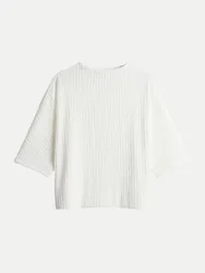 Opus Jerseyshirt Sirelo Weiß 36