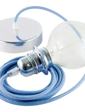 Cables Lampe Suspendue Pendel Pour Abat-jour Rc53 50 Cm Ocean / Chrome Plated One Size - Creative - FashionsVida
