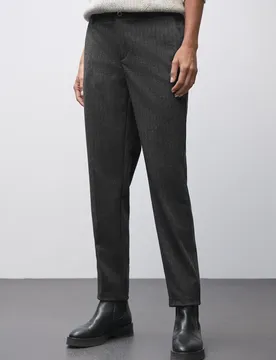 Chino im Casual Fit female Schwarz