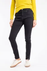 Gerrie Slim Jeans - Jet Black - Size: 18
