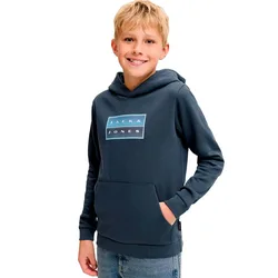 Felpa Con Cappuccio Fusion Graphic Outer Space / Brushed 10 Anni