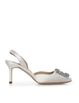Slingback Hangisli in raso