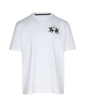 La Martina Camiseta blanco XL