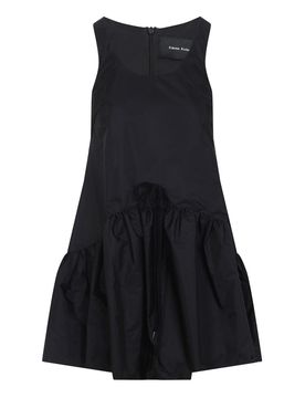 Mini Vestito peplo affusolato sul retro