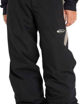 Lockere Snowboardhose Snow Down Youth Pant True Black Kindergröße 8 Jahre schwarz