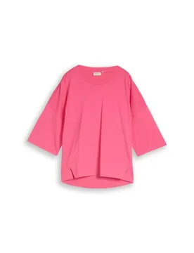 Loose T-shirt with deviding se female - XL - FashionsVida