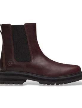 Para mujer. TB0A2KK2EIW1 Botines Chelsea de piel Britton Drive (40 W), Plano, Ninguno, Casual