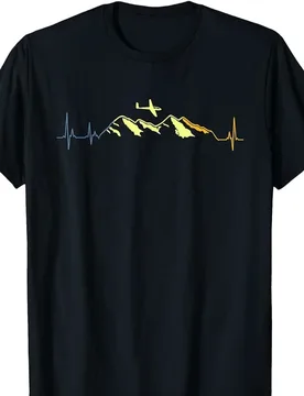 Glider Aircraft Design Aviation Graphic pilots T-Shirt 100% Cotton O-Neck Short Sleeve Summer Casual Mens T-shirt Streetwear - Aliexpress - FashionsVida