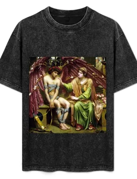 Hope Comforting Love in Bondage -Sidney Harold Meteyard T-Shirt Comfortable Daily Wear Tee - Aliexpress - FashionsVida