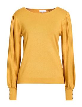 Calvin Pullover Damen Senf M Damen
