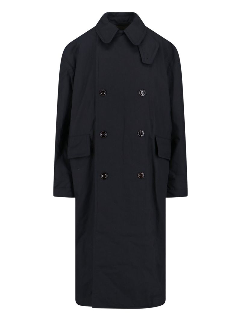 Cotton-Nylon Jacket with Corozo Buttons