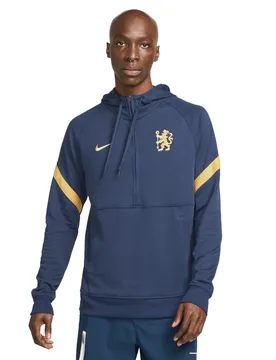 Kapuzen-Sweatshirt chelsea 2021/22 - Bleu - male - Size: 2XL