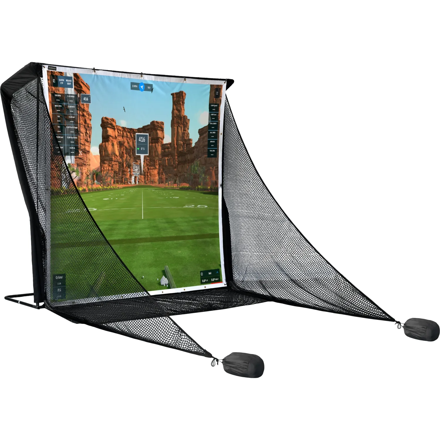 Simulator Leinwand für Deluxe Driving Netz 2,4m x 2,5m - SimSpace - FashionsVida