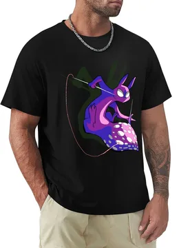 Rain World Downpour Slugcat Spearmaster T-Shirt Luxury man Funny t-shirt street wear men workout shirt - Aliexpress - FashionsVida