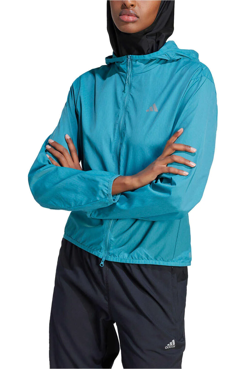 Run it CHAQUETA RUNNING MUJER Verde (XS) - Adidas - FashionsVida
