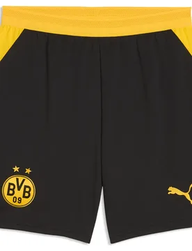 Short Bvb Borussia Dortmund Replica Black / Faster Yellow XL - Puma - FashionsVida