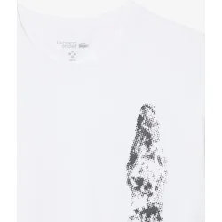 Lacoste - En blanco de manga corta