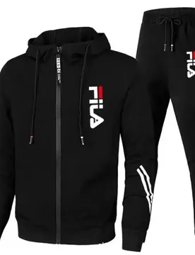 Men's 2026 Spring & Autumn Outdoor 2-Piece Set - Zippered Jacket + Sweatpants for Fitness, Jogging & Basketball - Aliexpress - FashionsVida