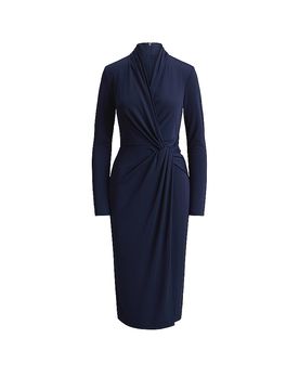 Midikleid azul oscuro 36