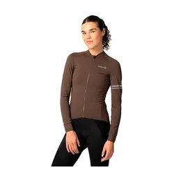 Maglia A Maniche Lunghe Solid Performance Ground Coffee
