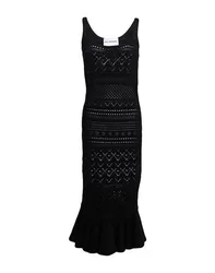 Vestido midi Mujer Negro S Mujer