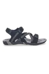 Sandali Sportivi con Velcro Neri 22326 37