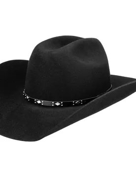Dynamite Chayenne Crown Western Hat by - black - Female - Size: 7 5/8 (60,6 cm) - Bailey 1922 - FashionsVida