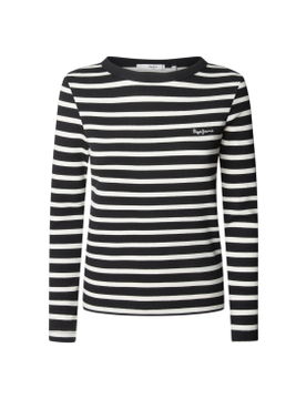 Para mujer. PL5000037 Camiseta Bani (M), Casual, Algodón, Manga larga