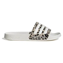 Claquettes Adilette Shower Crystal Linen / Core White / Khaki Six EU 38 Homme