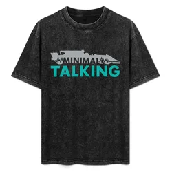 Minimal Talking T-Shirt Casual Daily Wear Short Sleeve Top