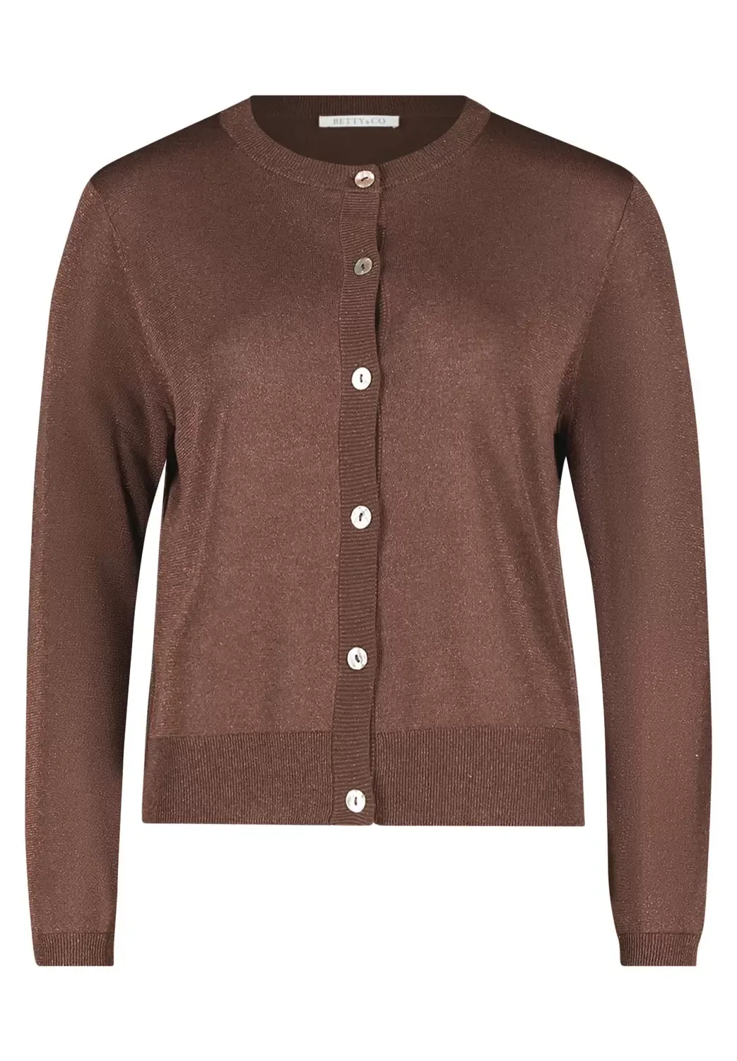 Strickjacke Kurz 1/1 Arm female - 46 - FashionsVida