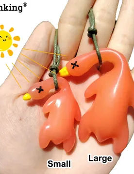 Pcs Color Change Duck Keychain UV Photochromic Simulation Roast Duck Car Pendant Keyring for Handbag Accessories Gift - Aliexpress - FashionsVida