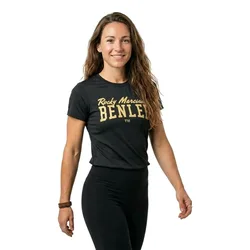 T-shirt à Manches Courtes Lilly Black / Yellow L
