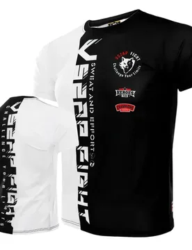 Men's 3d Muay Thai Print Fashion T-shirt Pattern Trend Elements Style Comfortable Quick Drying Material men's top T-shirt - Aliexpress - FashionsVida