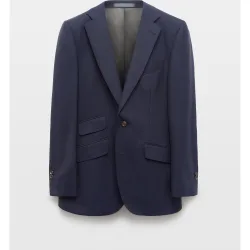 Chaqueta de hombre separate vestir espiga fit regular