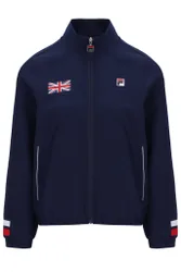 Navy Women's Tennis GB Track Top - XS