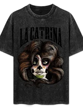 La Catrina T-Shirt High Quality Durable T-Shirt - Aliexpress - FashionsVida