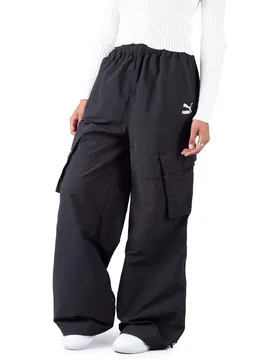 Dare To Relaxed Woven Pants Black XS Damen - Puma - FashionsVida
