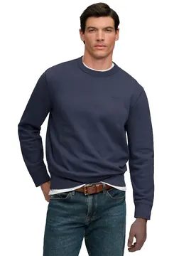 Felpa Essential Stacked Logo Soft Navy M