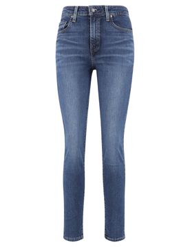 HIGH RISE SKINNY BLUE WAVE female
