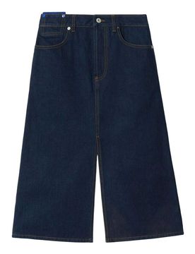 Burberry Gonna midi in denim