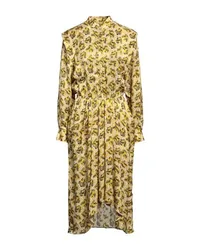 Vestido midi Mujer Amarillo 40 Mujer