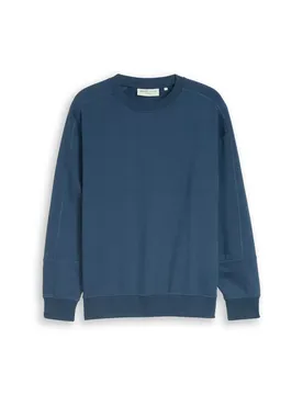 Relaxed crew neck sweater with male